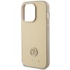 Guess GUHCP15LPS4DGPD iPhone 15 Pro 6.1 złoty/gold hardcase Strass Metal Logo